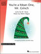 You're a Mean One Mr Grinch piano sheet music cover